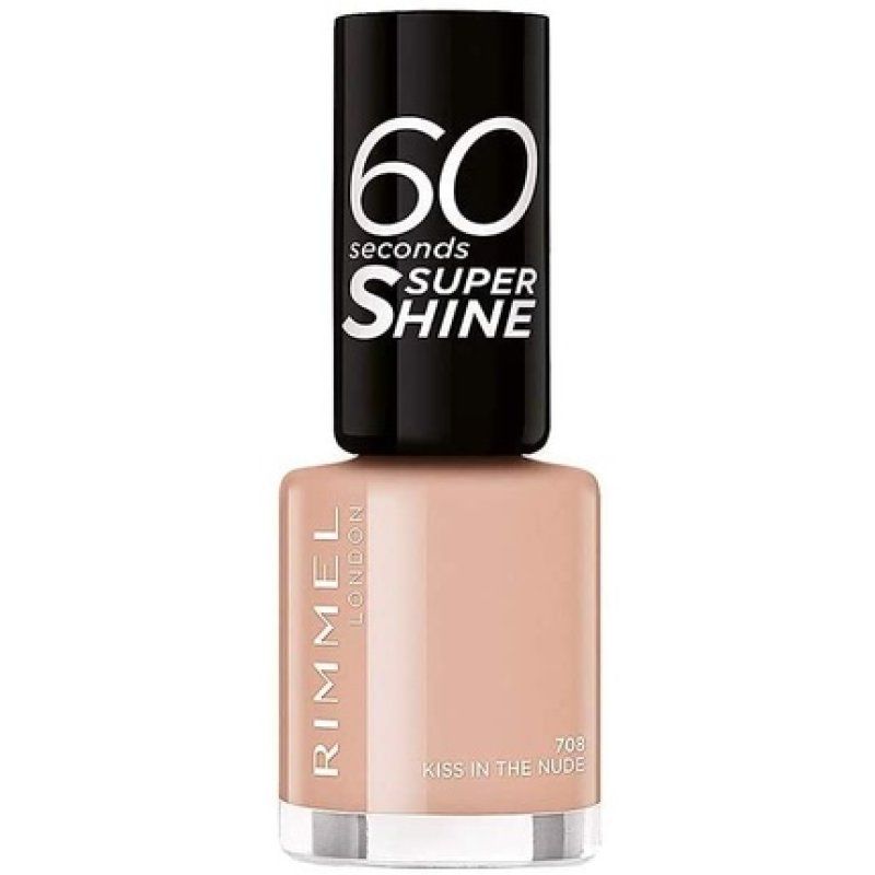 60 Seconds Super Shine Nail Polish N.708 Kiss in the Nude
