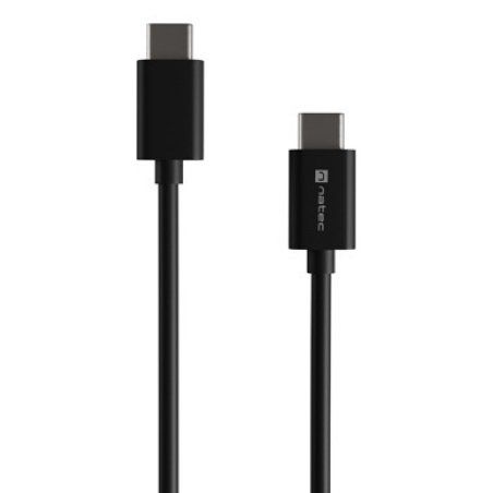 CABLE 2.0 NATEC USB-C MACHO/MACHO PD 100W 2M NEGRO RETAIL
