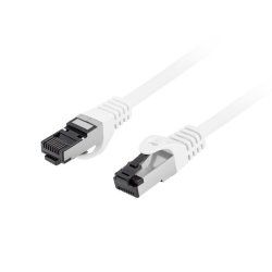 Lanberg PCF8-10CU-0050-W câble de réseau Blanc 0,5 m Cat8.1 S/FTP (S-STP)