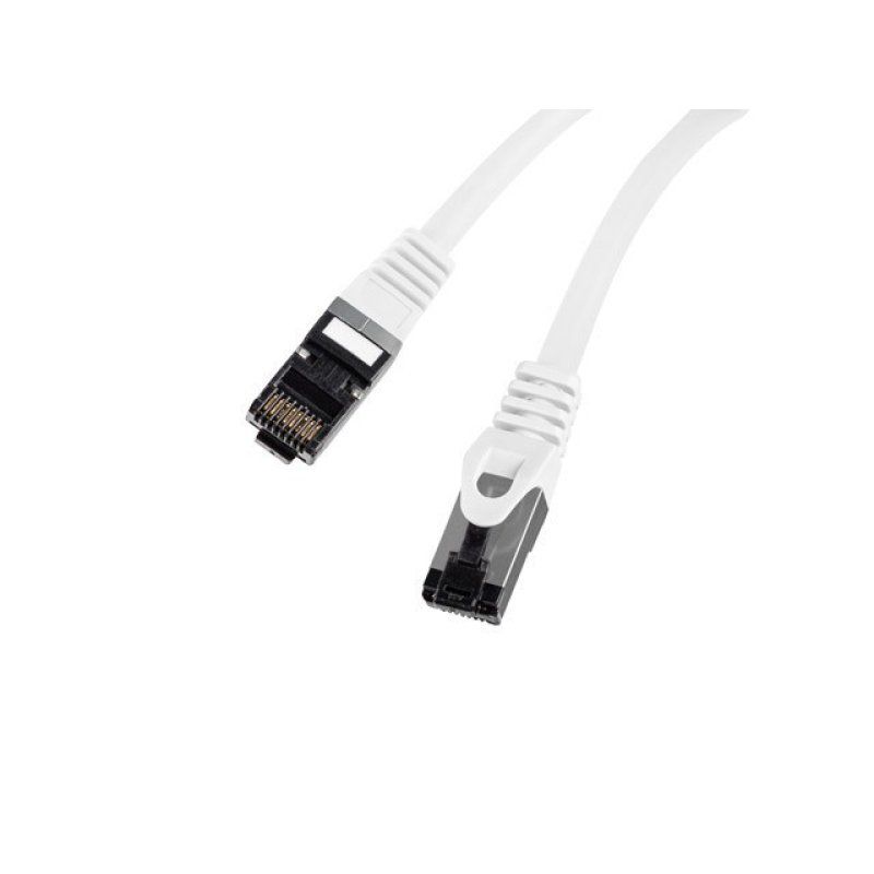 Lanberg PCF8-10CU-0050-W networking cable White 0.5 m Cat8.1 S/FTP (S-STP)