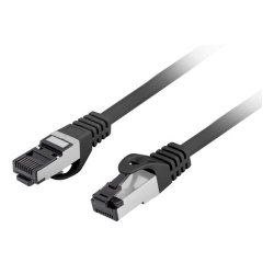 Lanberg PCF8-10CU-0100-BK câble de réseau Noir 1 m Cat8.1 S/FTP (S-STP)