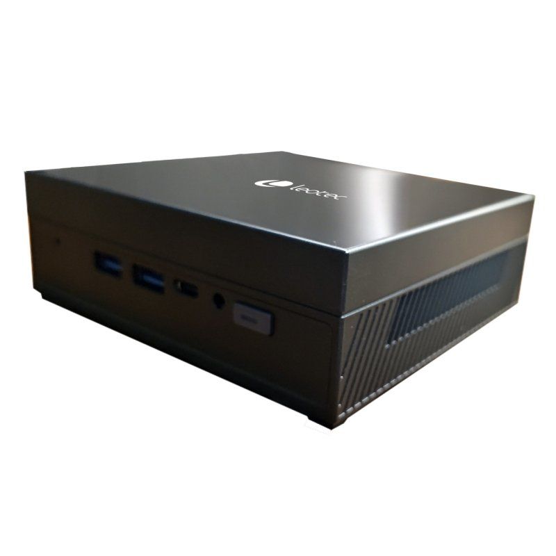 Leotec LEMPC24 barebone PC/ poste de travail Cube Noir 2 GHz
