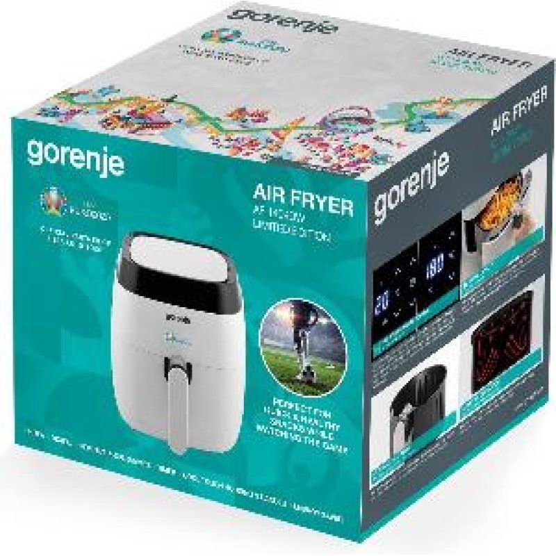 Gorenje AF1409DW friteuse 1400 W Friteuse d’air chaud Noir, Blanc