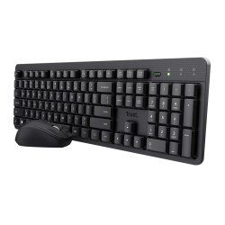 Trust Ody II clavier Souris incluse Universel RF sans fil QWERTY Anglais américain Noir