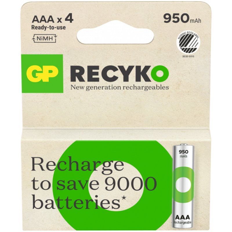 GP Batteries 201242 pile domestique Batterie rechargeable AAA Hybrides nickel-métal (NiMH)