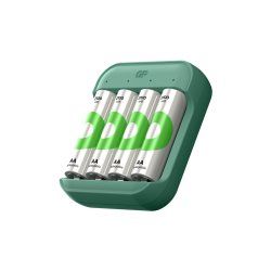 GP - ReCyko Battery Charger, B423 (USB-C), incl. 4 x AA 2100 mAh Batteries