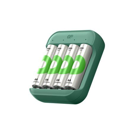 GP - ReCyko Battery Charger, B423 (USB-C), incl. 4 x AA 2100 mAh Batteries