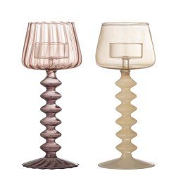 Creative Collection - Daze Votive - Rose - Glass