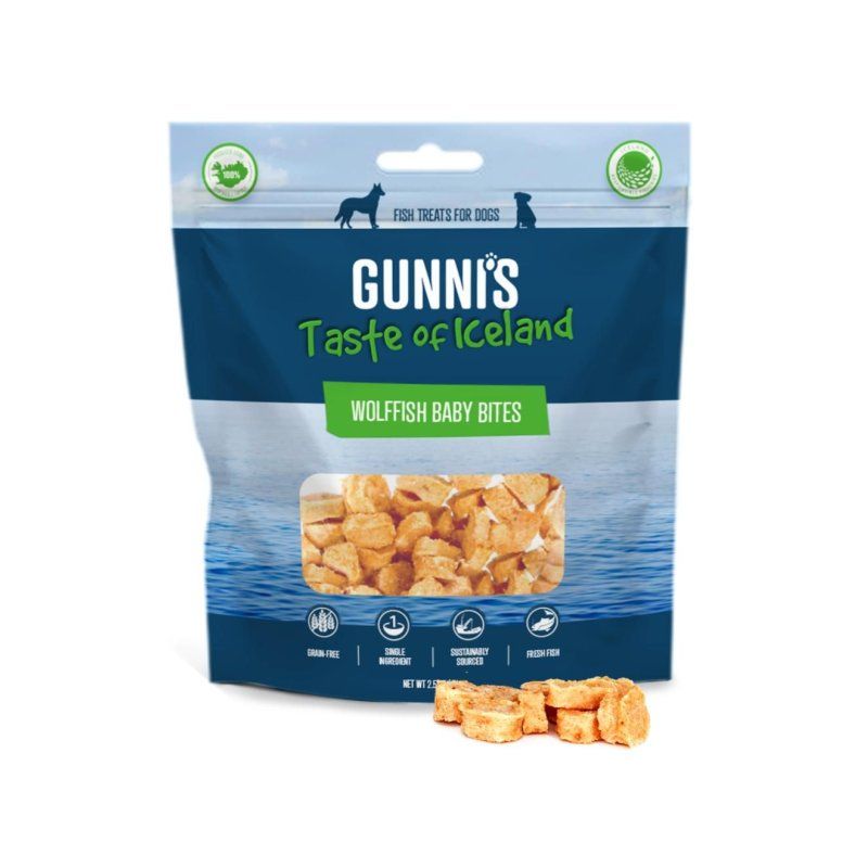 Gunnis - Mini Bites Wollfish - 71g