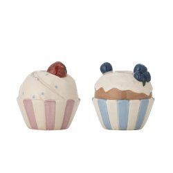 Bloomingville - Chip Candle Holder - Multi - 10 cm x 8 cm