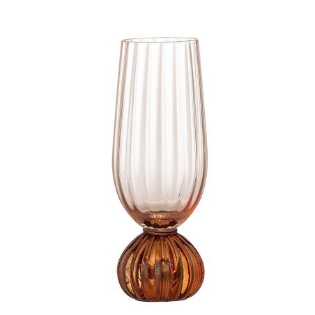Bloomingville - Taurin Champagne Glass - Rose