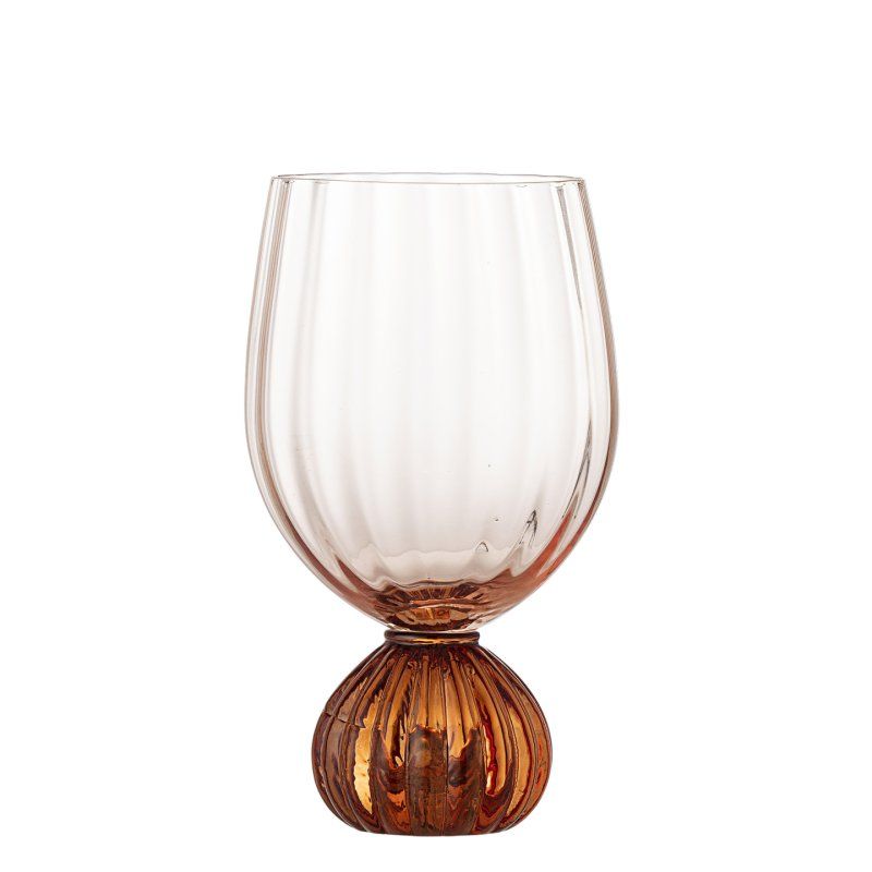Bloomingville - Taurin Wine Glass - Rose
