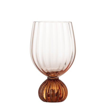 Bloomingville - Taurin Wine Glass - Rose