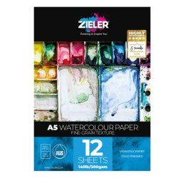 Zieler - Watercolour Pad - A5 (609299522)