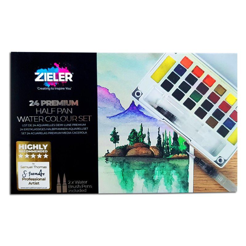 Zieler - Premium Watercolor Set 24 colors (609292261)