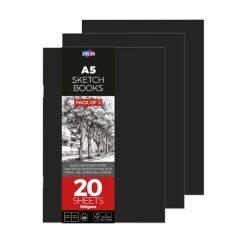 Zieler - Sketch books - 3-pack - A5 (609290033)