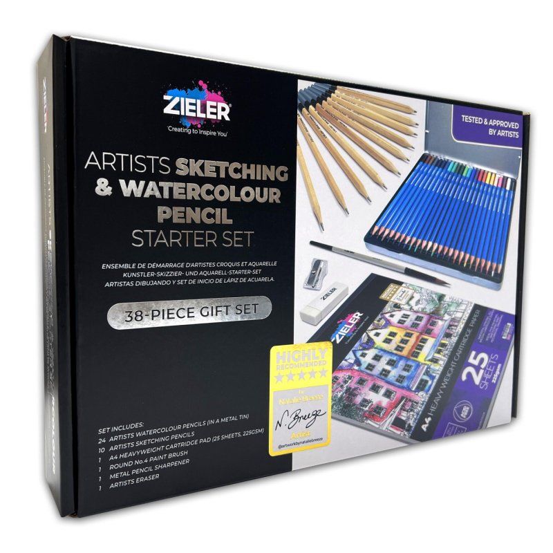 Zieler - Watercolor & Sketching set (609299521)