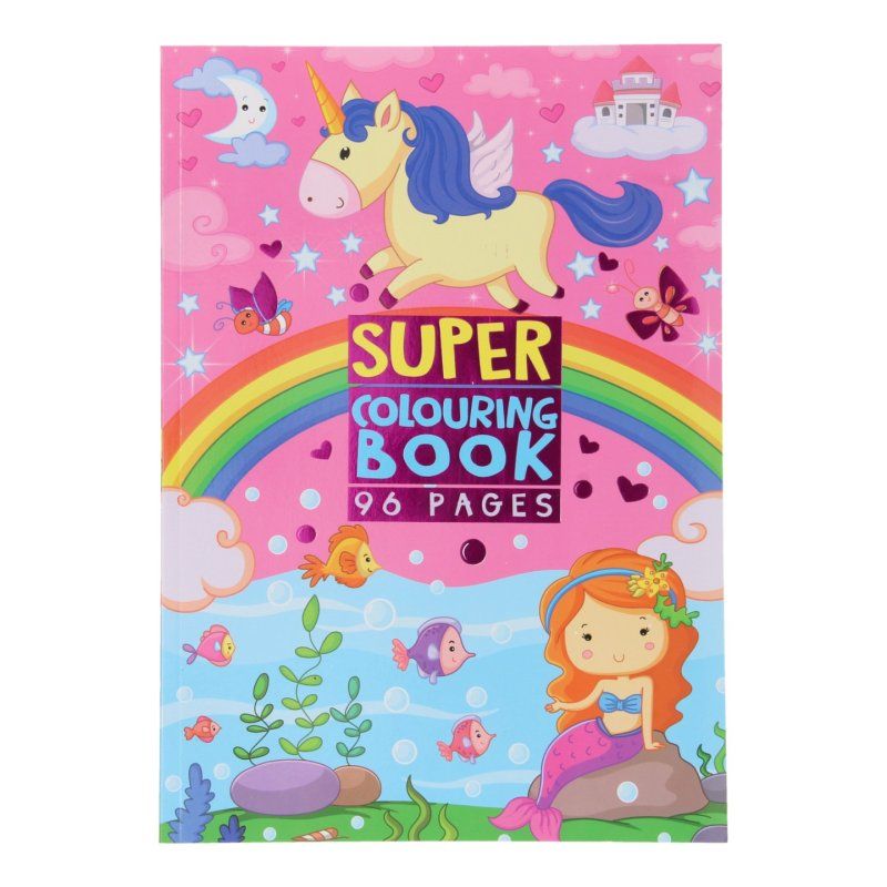 Super Coloring Book Unicorn - 96 pages (1335)