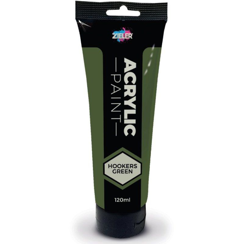 Zieler - Premium Acrylic - Hookers Green - 120ml (609299406)