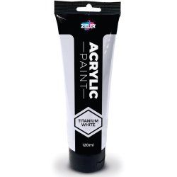 Zieler - Premium Acrylic - Titanium White - 120ml (609299398)