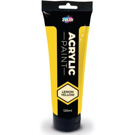 Zieler - Premium Acrylic - Lemon Yellow - 120ml (609299417)