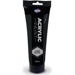 Zieler - Premium Acrylic - Lamp Black - 120ml (609299399)