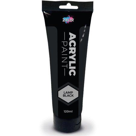 Zieler - Premium Acrylic - Lamp Black - 120ml (609299399)