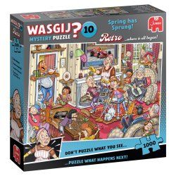Wasgij Retro Mystery 10 - La fièvre du printemps ! (1000 pièces)