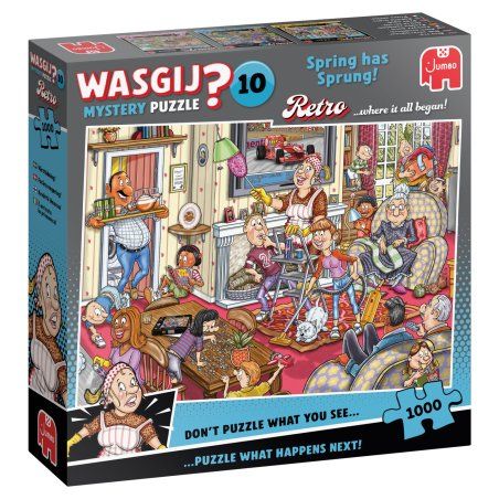 Wasgij - Retro Mystery 10 - Spring has Sprung! (1000 pieces)