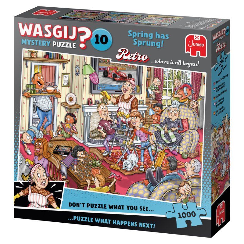 Wasgij - Retro Mystery 10 - Spring has Sprung! (1000 pieces)