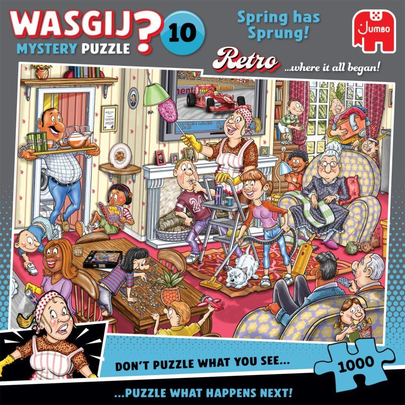 Wasgij - Retro Mystery 10 - Spring has Sprung! (1000 pieces)