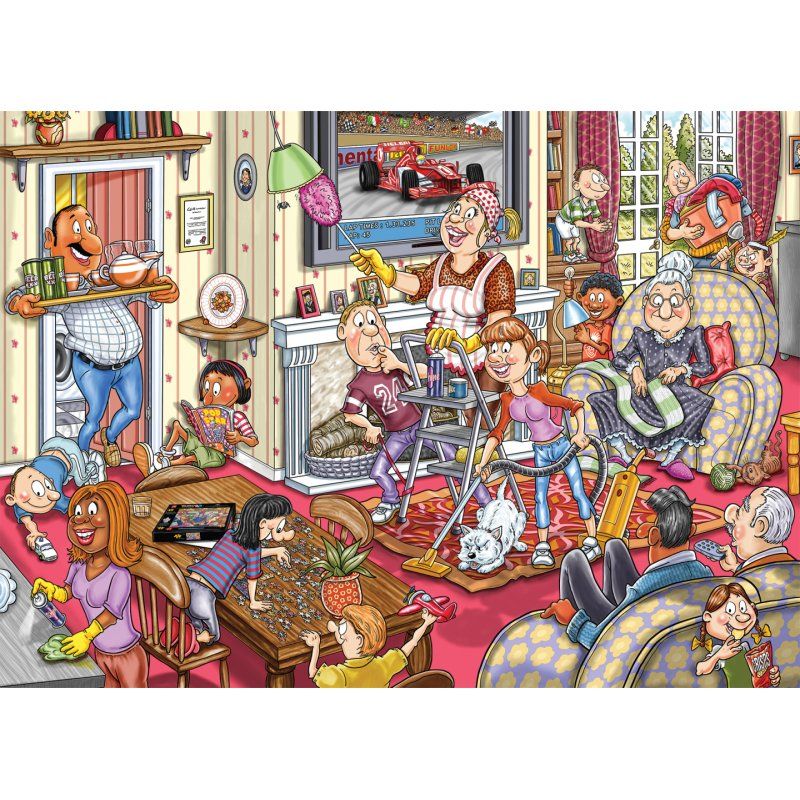 Wasgij - Retro Mystery 10 - Spring has Sprung! (1000 pieces)