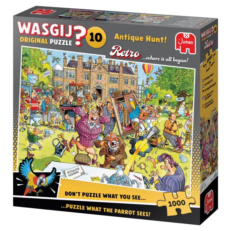 Wasgij Retro Original 10 - La chasse aux antiquités ! (1000 pièces)