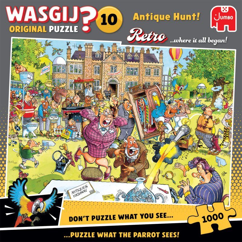 Wasgij - Retro Original 10 - Antique Hunt! (1000 pieces)