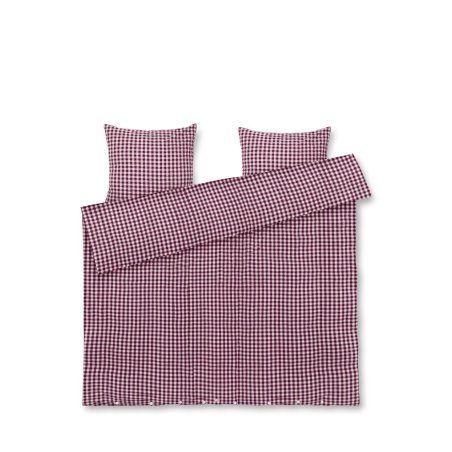 Juna - Bæk&Bølge Bed linen - Plum/Rose - 200x220 cm