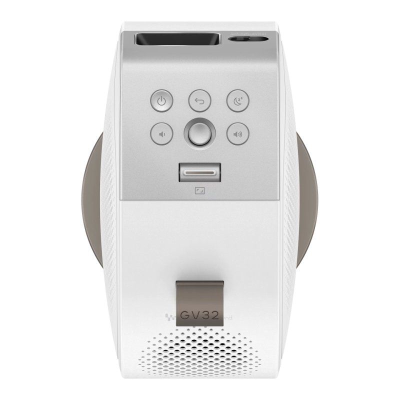 BenQ GV32 Tragbarer Full HD Beamer mit 360° Projektion, Smart TV 500 ANSI LED Lumen, 2.1 Sound, Google TV,