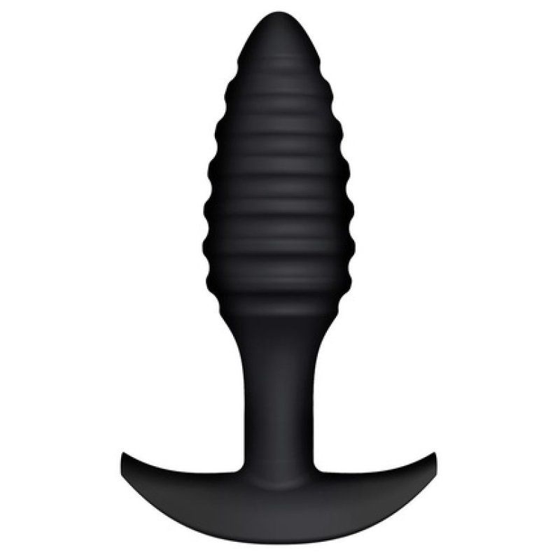 Marc Dorcel Spiral Plug Stimulating Anal Plug With Spiral Textured Surface In Black
