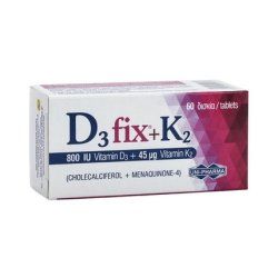 Unipharma D3 Fix 800iu K2 45mg 60 Capsules