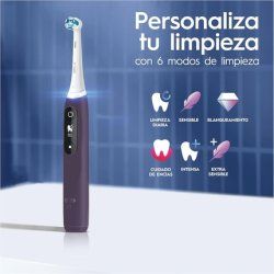 Oral-B iO 8N Electric Toothbrush Violet with Bluetooth