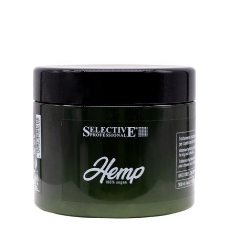 Selective Professional Hemp Mask 500ml Intensive Moisturizing Treatment