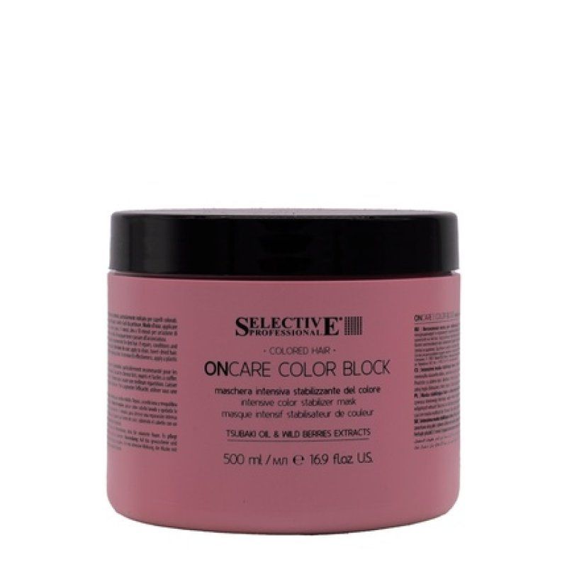 Selective Professional On Care Color Block Mask 500ml Intensive Color Stabilizing Mask