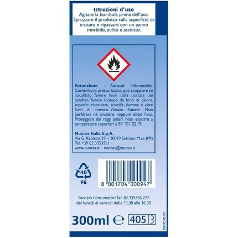 Nuncas Italia Spa Luscom 3000ml