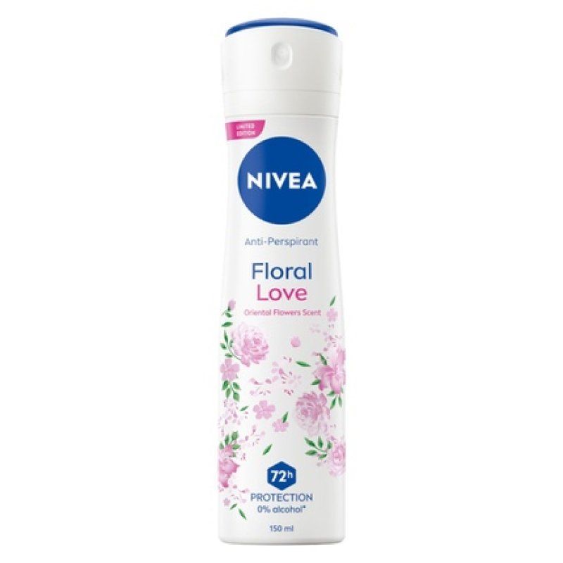 Nivea Floral Love Antiperspirant Spray 150ml