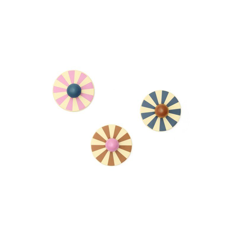 Kids Concept - Hooks Circus - Multi - 10x10x4.4 cm