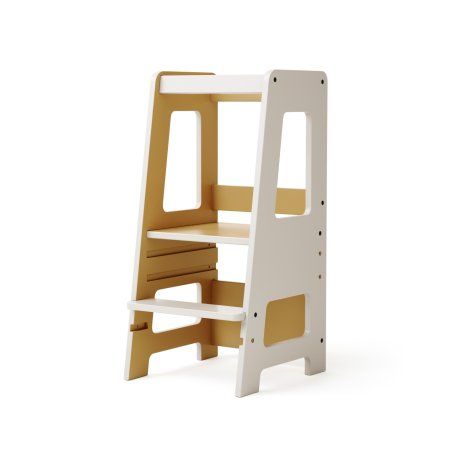 Kids Concept - Learning Tower - Grey - 42x45x90 cm