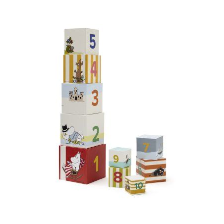 Kids Concept - Stacking cubes MOOMIN (1001075)