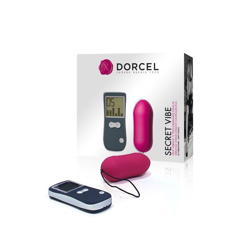 DORCEL Vibrating Egg with 10 Speeds and Wireless Remote Control - Pack by Anonymous MN SRL