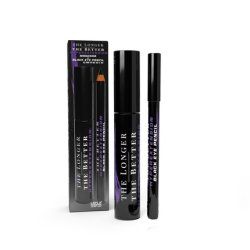 The Longer The Better HyperExtension Black Mascara and Eye Pencil Set Volumizing Lengthening Made in Italy Vegan