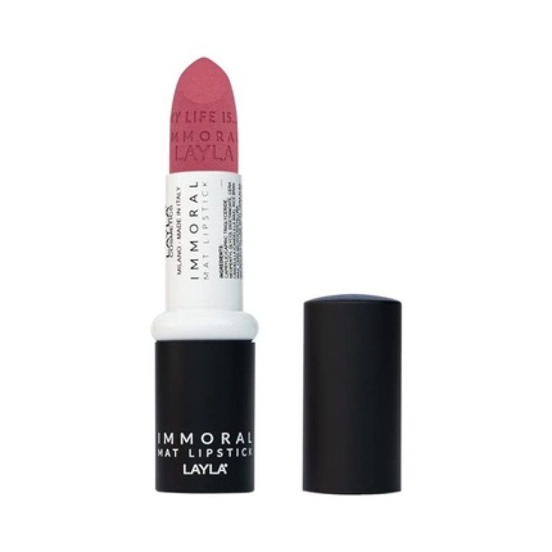 Layla Cosmetics Immoral Matte Lipstick N.17 Layla Touch