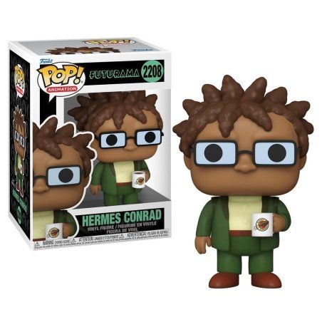 FUTURAMA - POP Animation N° 2208 - Hermes Conrad avec Mug